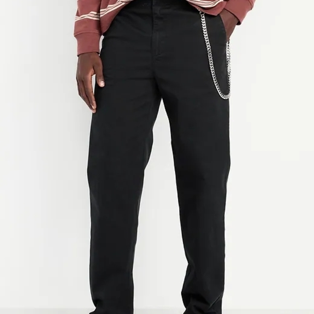 NWT Men's Black 90's Loose Pants